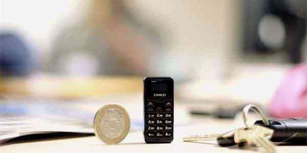 Zanco tiny t1: nejmenší mobil na světě váží 13 gramů a vydrží na příjmu 3 dny